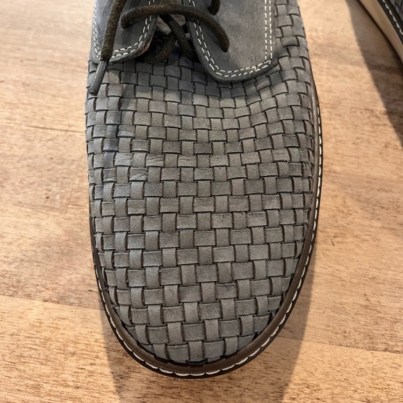 Johnston & Murphy McGuffey Woven Sheepskin Nubuck Sneakers - Picture 8 of 8